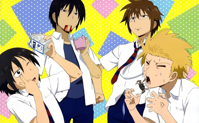 Top 10 Comedy Daily Lives of High School Boy Anime Visual